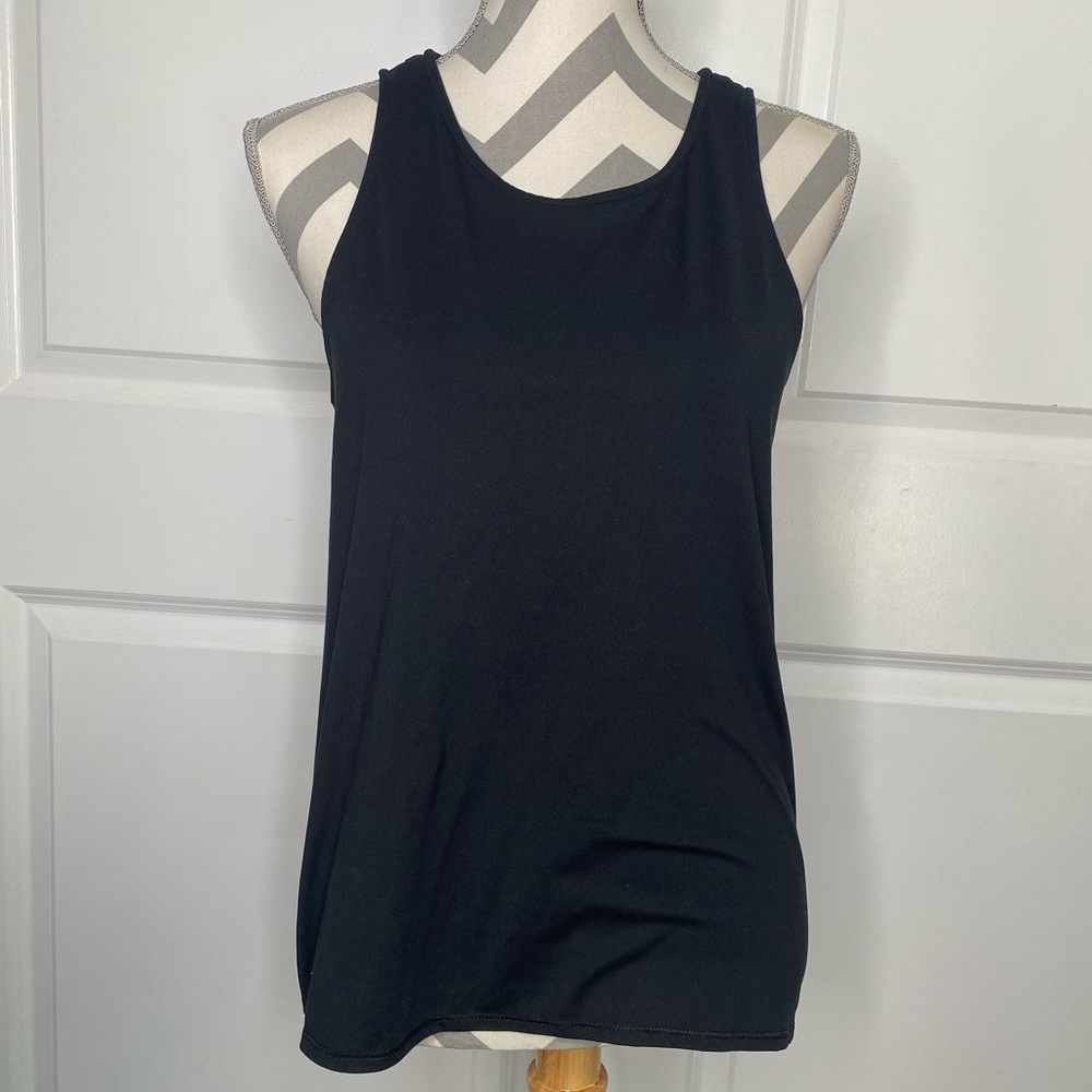 Yogalicious Medium Black Tank Top